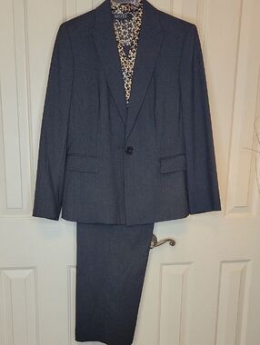 Kasper Women's Dark Charcoal Gray 3-Piece Suit